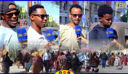 Shacabka muqdisho oo aragtiyo kala duwan ka dhiibtay bananbaxa ay ku dhawaaqeen mucaaradka.