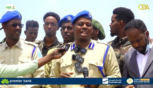 Taliska Booliiska Somaaliya oo goob fagaara ah ku gubay daroogo halis ku ah caafimaadka bulshada iyo deegaanka.