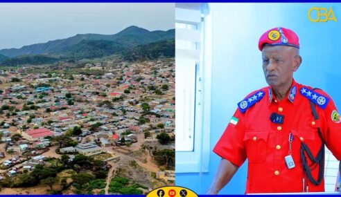 Taliyaha Ciidanka Dabdamiska JSL ayaa tababar uu furay Ciidanka Dabdamiska ee degmada Sheekh