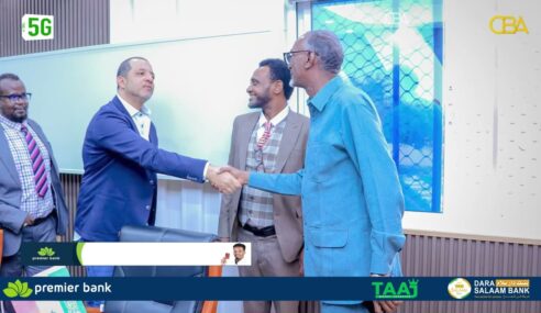 Wasiirka Arrimaha Gudaha iyo amniga Somaliland, ayaa saaka xafiiskiisa kusoo dhaweeyey Madaxa UN-Ka.