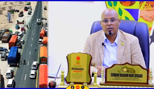 Wasiirka Wasaaradda Gaadiidka iyo Horumarinta Jidadka ayaa faahfaahin ka bixiyey dhaawaca biriishka Lafaruug iyo dedaalada furista isku socodka Hargeysa iyo Berbera