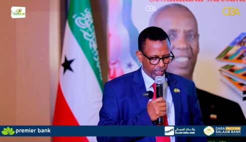 Wasiirka Xanaanada Xoolaha Somaliland ayaa bogaadiyay Hagaha Maalgashiga Qaranka