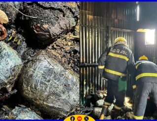 Xashiishad tiro badan oo laga soo saaray Guri Jiingada oo dab qabsaday oo ku yaalay magalada hargaysa