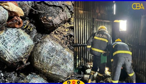 Xashiishad tiro badan oo laga soo saaray Guri Jiingada oo dab qabsaday oo ku yaalay magalada hargaysa