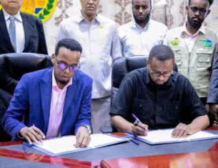 Today, September 16, 2025, the official signing ceremony for the implementation of the National Data Center was held in the conference hall of the Ministry of Communication and Technology of the Republic of Somaliland.