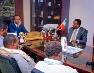 The Ministry of Youth and Sports of the Republic of Somaliland Holds a Meeting with Stakeholders of the Xawaadle Stadium Construction