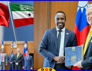 𝐒𝐎𝐌𝐀𝐋𝐈𝐋𝐀𝐍𝐃 𝐈𝐘𝐎 𝐓𝐀𝐈𝐖𝐀𝐍 ayaaa xoojiyey iskaashi dhanka maaliyadda iyo diblomaasiyadda ah