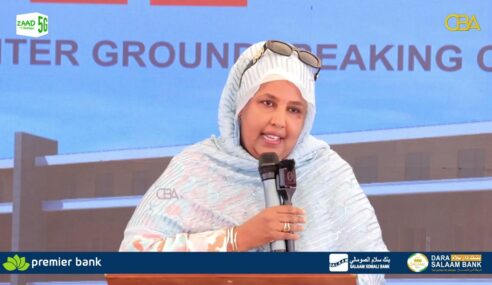 ” Anigu waxaan la dar daarmayaa shirkadii dhismahan ku guuleysatay ..” Wasiir ku xigeenka Caafimadka