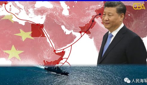 Dowladda Shiinaha ayaa maraakiib dagaal u soo dirtay Gacanka Cadmeed