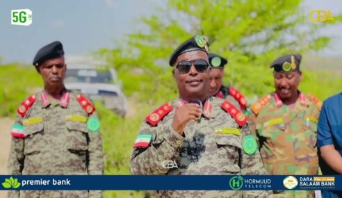 Gabiley ayaa 12 baloog oo dhul ah ku wareejisay Ciidamada Qaranka si guryo loogu dhiso