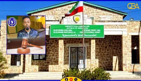 Hargeysa: Nin ku eedeysnaa baahinta muuqaalo dhaqanxumo ah ayaa lagu xukumay labo sano oo xadhig ah