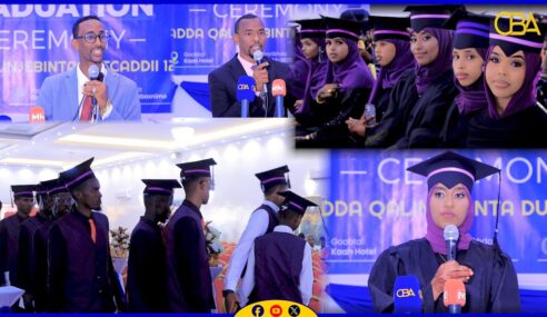 Hargeysa: Xaflada qalinjabinta dufcaddii 12aad ee qaybta luuqadaha Dugsiga Samaraat