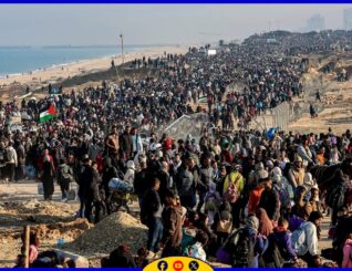 Kumanaan Falastiiniyiin ah ayaa dib ugu laabtay guryahoodii burburay ee Waqooyiga Qasa