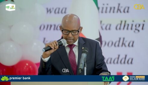 ” Maxamuud Xaashi saddex arin ka hadalkoodu wuu ka xidhan yahay …” Wasiirka Madaxtooyada JSL