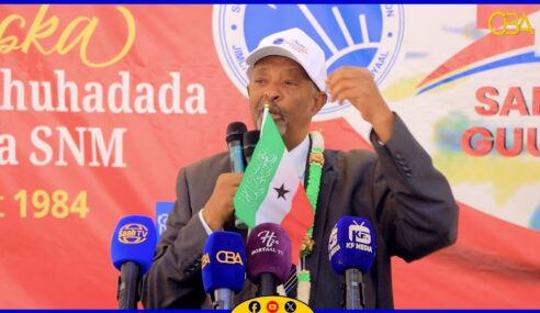 “Maydaan dhalateen haddii aanu dhiman Lixle iyo mujaahdiintii kale ee SNM” Guddoomiye Maxamed Kaahin || Xuska Maalinta Shuhada SNM-17 Oktoobar