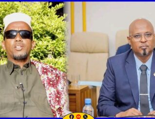Suldaan Maxamed Aadan ayaa ku bogaadiyay Wasiir Cismaan Afgaab iyo guddida …..Ceerigaabo