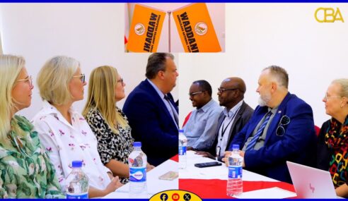 Xisbiga Waddani iyo wefti ka socday Sweden ayaa Hargeysa ku yeeshay shir lagu xoojinayo wada shaqeyn siyaasadeed