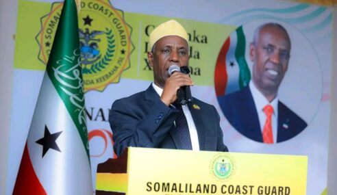 Vice President of the Republic of Somaliland and Acting President Attends the 30th Anniversary of the Founding of the Coast Guard Forces