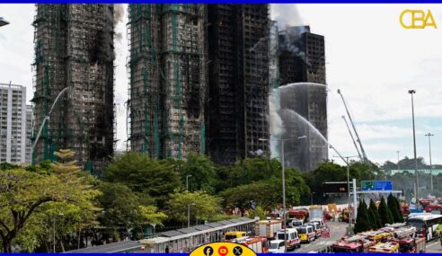 55 qof ayay maraysaa dhimashada dab ka kacay dabaqyo ku yaalla HongKong