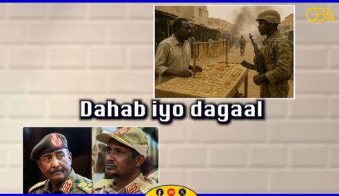 Dahab iyo dagaal: labada dhinac ee suudaan oo hal suuq ku ibiya dahabka hubna kusoo badasha.