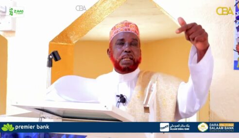 Gabiley: Sh Cabdiraxmaan Xasan Muuse ayaa khudbaddii maanta ugu baaqay Shacabka Somaliland inay ka difaacaan cadowga dalkooda