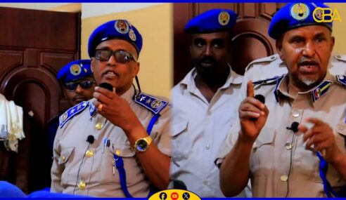 Gabiley Taliyaha cusub ee Qaybta Booliska oo la wareegay ka dib markii Taliyii hore xilka looga..