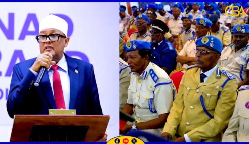 Madaxweyne Cirro ayaa ka qayb galay munaasibadda sannad guurada 32aad ee aasaaska Ciidanka Booliska Somaliland.