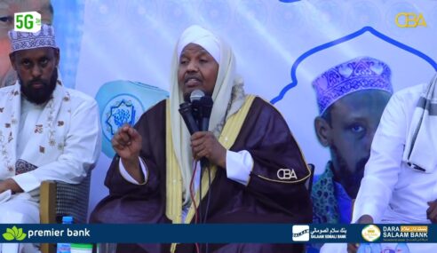 Sh C/rashiid Sh.Cali Suufi oo Maanta muqdisho ku qabtay Muxaadiro aad u. weyn