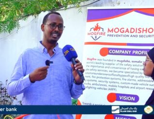 Shirkadda Mogadisho fire oo bandhigtay qalabka looga hortago inuu dabka aad isii faafo