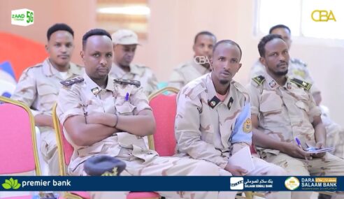 Taliyaha Ciidanka Ilaalada xeebaha JSL ayaa tababar ufuray saraakiil ka tirsan ciidanka JSL