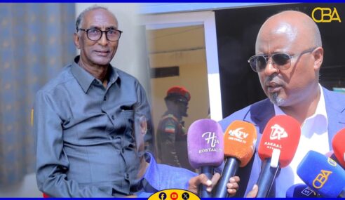 Wasiirka Arimaha Gudaha shaqadii kamaan qaadin laakin wuu i wakiilan karaa Madaxwaynahana… Wasiir Cismaan Afgaab