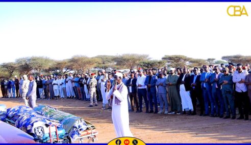 Waxaa maanta aas ballaadhan loo sameeyay 4caruur ahaa ee uu aabood ku gubay magaalada Hargeysa