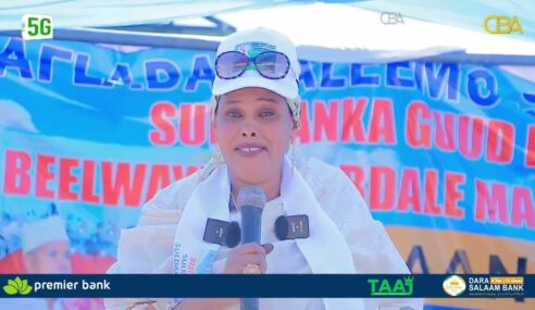 Xafladda caleemosaarka suldaanka guud ee beelwaynta Cabdalle Makaahiil-Samaroon, ayaa lagu qabtay degmada Araabi