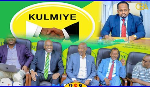 Xisbiga Kulmiye oo qorshaynaya in xisbiga laga saaro wasiir hore Cabdinaasir Buuni.