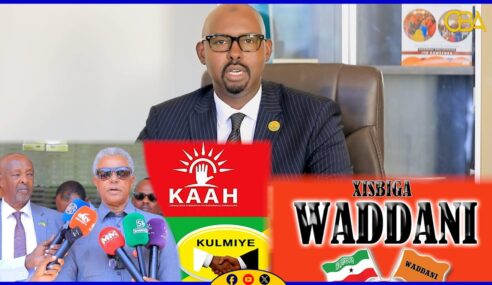 Xisbiga muxaafidka ah ee Waddani ayaa si adag ugu jawaabay Xisbiyada Mucaaradka Kulmiye iyo KAAH oo hore dhaliilo ugu soo jeediyey xisbi xaakimka