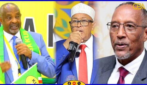 “Arinta shalay Madaarka ka dhacday laba reer kama wada hadlikaraan .. “Gudoomiye Maxamed kaahin