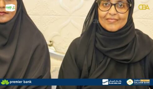 Gudoomiye ku-xigeenka labaad ee golaha shacabka oo magaalada muqdisho ku soo dhaweeyey gudoomiyaha golaha baarlamanka caalamiga ah ee Nabada iyo iscafiska.