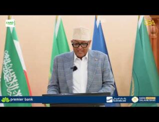 “ Maanta waxaa aan Madaxweyne ahaan joojiyey munaasabadda xuska Xeer Ciise JSL.