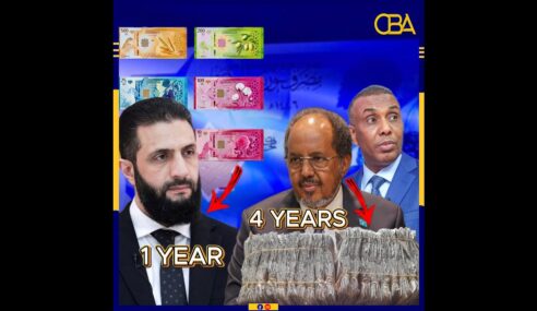 Madaxweynaha Suuriya oo sanad keliya lacag u sameeyey dalkiisa halka Somaaliya ku fashilmeen hirgalinta