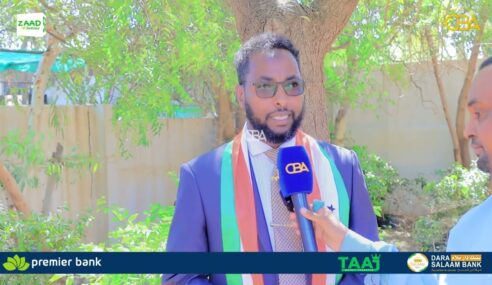 Mubaarik Yasiin Warsame, Isu-duwihii hore ee Caafimaadka Gobollada Awdal iyo Saaxil, ayaa soo dhaweeyay aqoonsiga ay Jamhuuriyadda Somaliland ka heshay Dawladda Israa’iil.