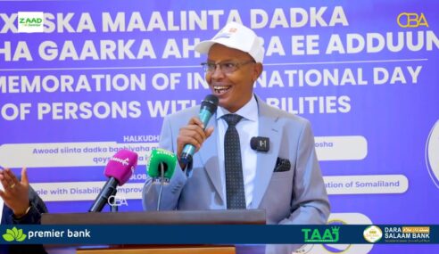 Wasaaradda Shaqo-gelinta iyo Arrimaha Bulshada ayaa maanta Hargeysa ku qabatay xuska Maalinta Naafada Adduunka.