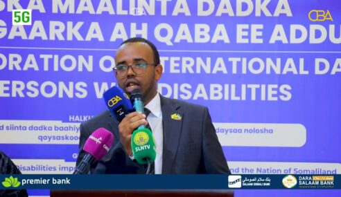 “Wax idinka dhiman iyo wax aad bulshada kaga duwan tihiin oo aad kaga hoosaysaan ma jiraan, waana inaad heshaan adeegyo dhamaystiran.”