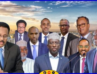 Xubnaha Golaha Mustaqbal Soomaaliya ee mucaaradka ah oo kulan ku yeelanaya Magaalada Nairabi.