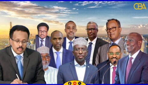 Xubnaha Golaha Mustaqbal Soomaaliya ee mucaaradka ah oo kulan ku yeelanaya Magaalada Nairabi.