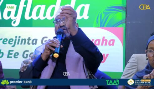 Qaybo kamid ah hadaljeedintii Xafladda Xilwareejinta Badhasaabka Gabiley