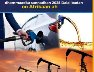 Qiimaha Shiidaalka Naaftada ayaa sare u kacay dhamaadka sannadkan 2025 dalal badan oo Afrikaan ah