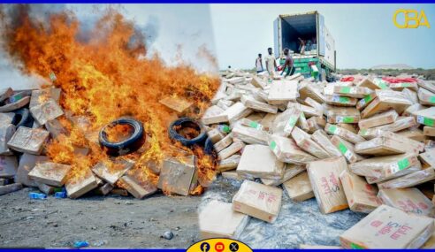 2,700 kartoon oo hilib digaag xumaaday ah oo lagu gubay Berbera