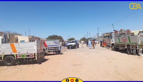 Cabasho ka taagan cashuuraha qaadka ee kastamka Kalabaydh