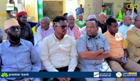 Maareeyaha cusub ee Wakaaladda Biyaha Berbera ayaa xilkii la wareegay.