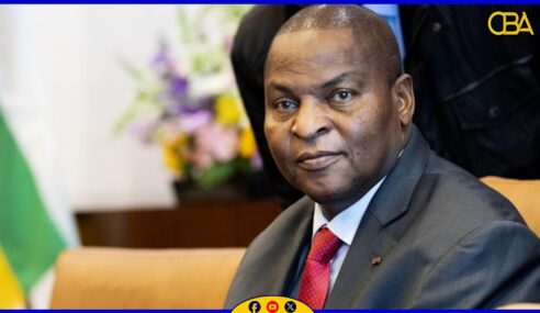 Madaxweynaha Jamhuuriyadda Afrikada Dhexe (CAR) Faustin-Archange Touadéra ayaa ku guuleystay markii saddexaad doorashada